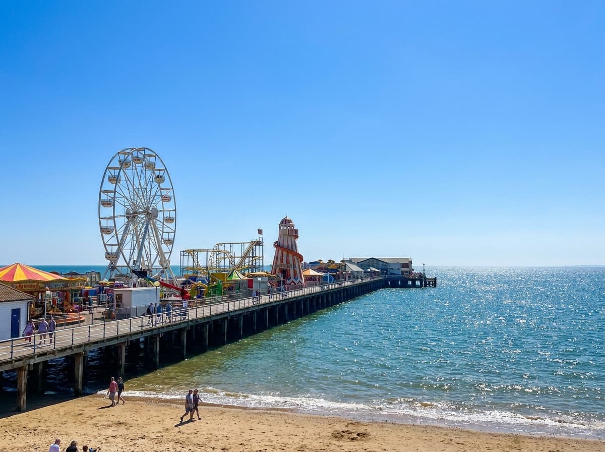 Clacton-on-Sea editorial location image.